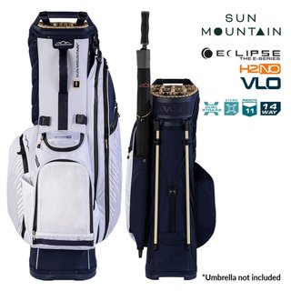 Sun Mountain H2NO E-4.5 14 WAY VLO nepremokavý stand bag, navy/gold/white