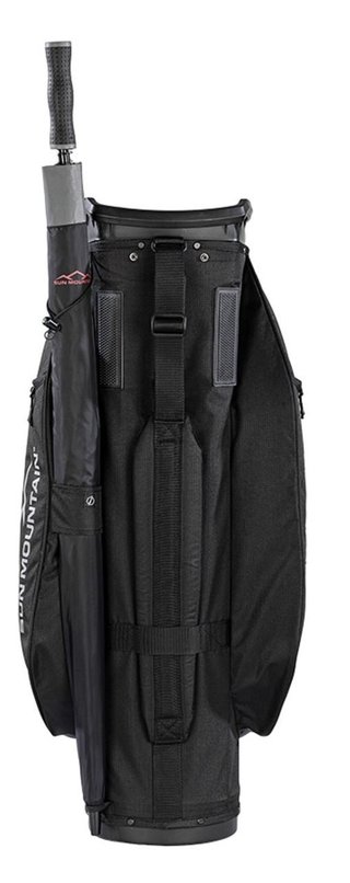Sun Mountain Forerunner cart bag, black/nickel/red