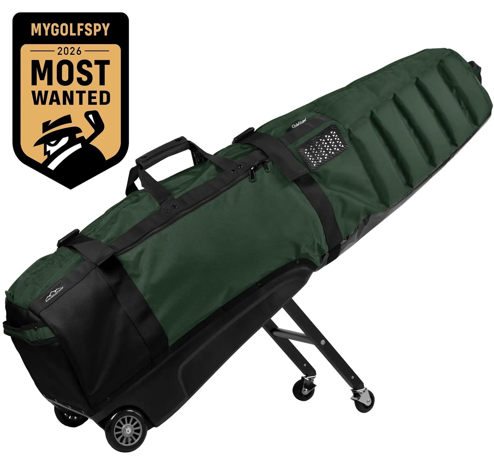 Sun Mountain Clubglider Meridian travel bag, zelený/čierny