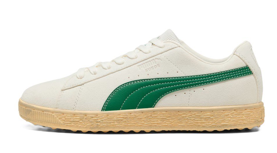 Puma Golf Puma Suede 30904 pánske golfové topánky, béžové