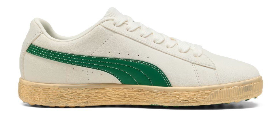 Puma Golf Puma Suede 30904 pánske golfové topánky, béžové