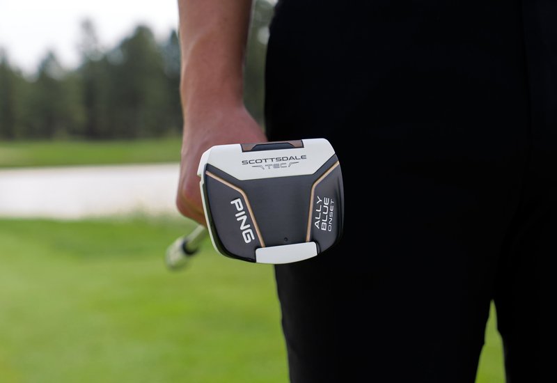 PING Scottsdale Tec Ally Blue Onset putter