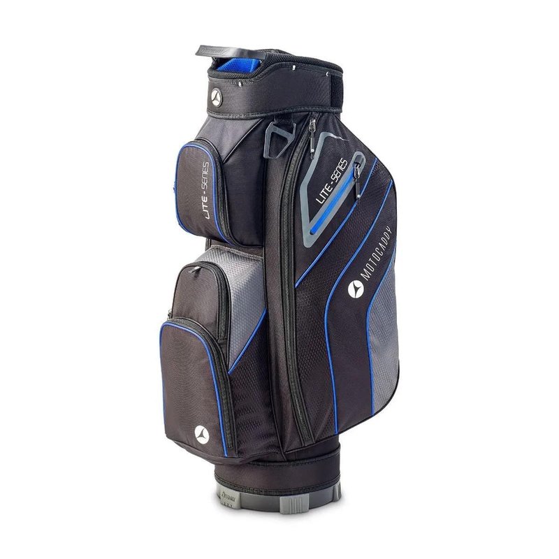 Motocaddy NEW Lite-Series cart bag, čierno/modrý