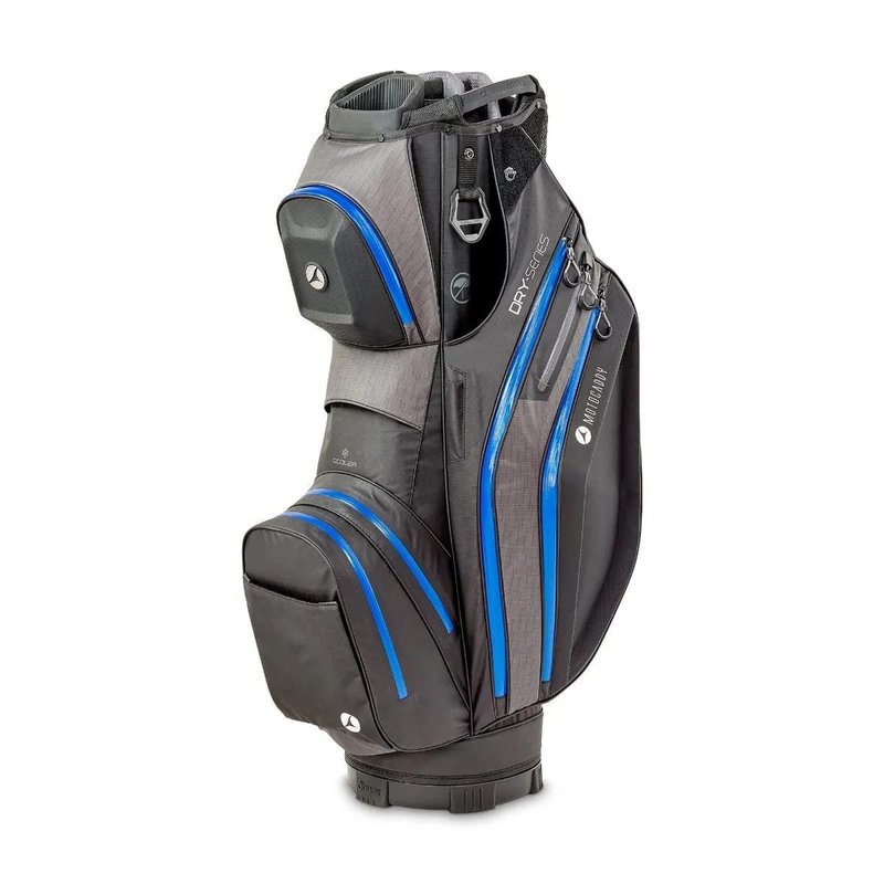 Motocaddy NEW Dry-Series cart bag 2026, čierno/modrý