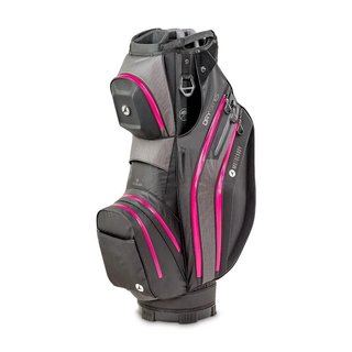 Motocaddy NEW Dry-Series cart bag 2026, čierno/fuchsiový