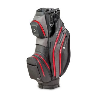 Motocaddy NEW Dry-Series cart bag 2026, čierno/červený