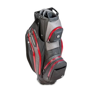 Motocaddy NEW Dry-Series cart bag 2026, čierno/červený