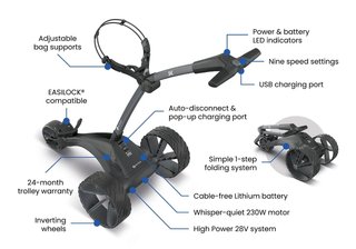 Motocaddy NEW SE elektrický vozík, Standard