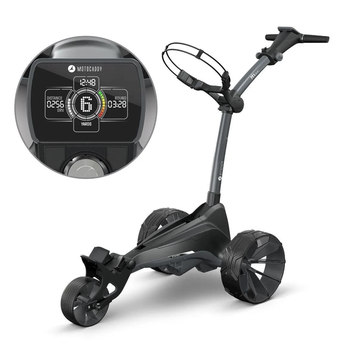 Motocaddy NEW M1 DHC elektrický vozík, ULTRA Lithium