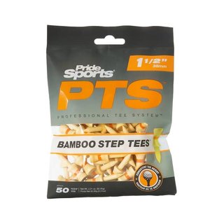 Pride Sports PTS Bamboo Step Tees 38mm 50ks, oranžová