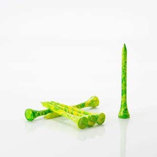 PrideSports Pride Sports Special Edition Paint Splatter Tees 69 mm zelené/žlté, 45 ks