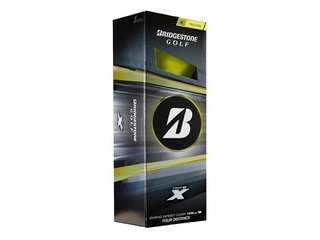 Bridgestone Tour B X golfové loptičky 2026 (12 loptičiek), žlté