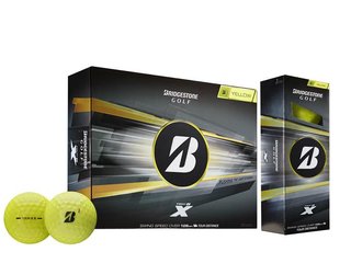 Bridgestone Tour B X golfové loptičky 2026 (12 loptičiek), žlté