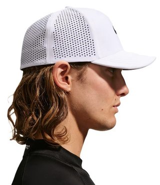 Nike Rise unisex kšiltovka, biela