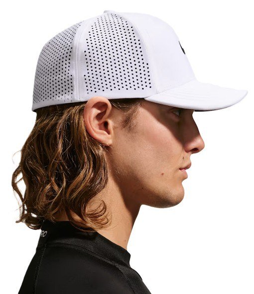 Nike Rise unisex kšiltovka, biela