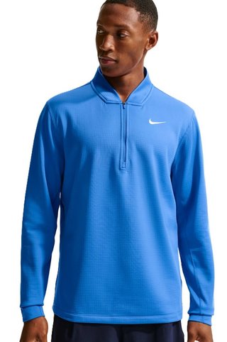 Nike Velocity 1/2-Zip pánska mikina, pacific blue/white