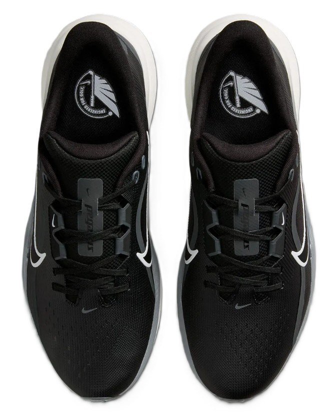 Nike Pegasus 1 pánske golfové topánky, čierna/sail/biela