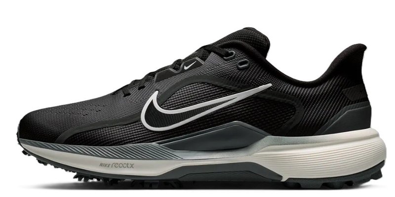 Nike Pegasus 1 pánske golfové topánky, čierna/sail/biela