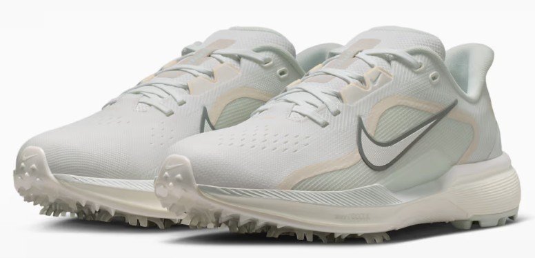 Nike Pegasus 1 unisex golfové topánky, biela/sail