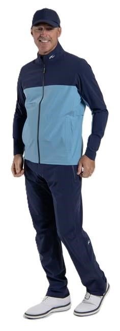 KJUS Rain Rescue 2.0 pánska bunda, atlanta blue/atlas blue
