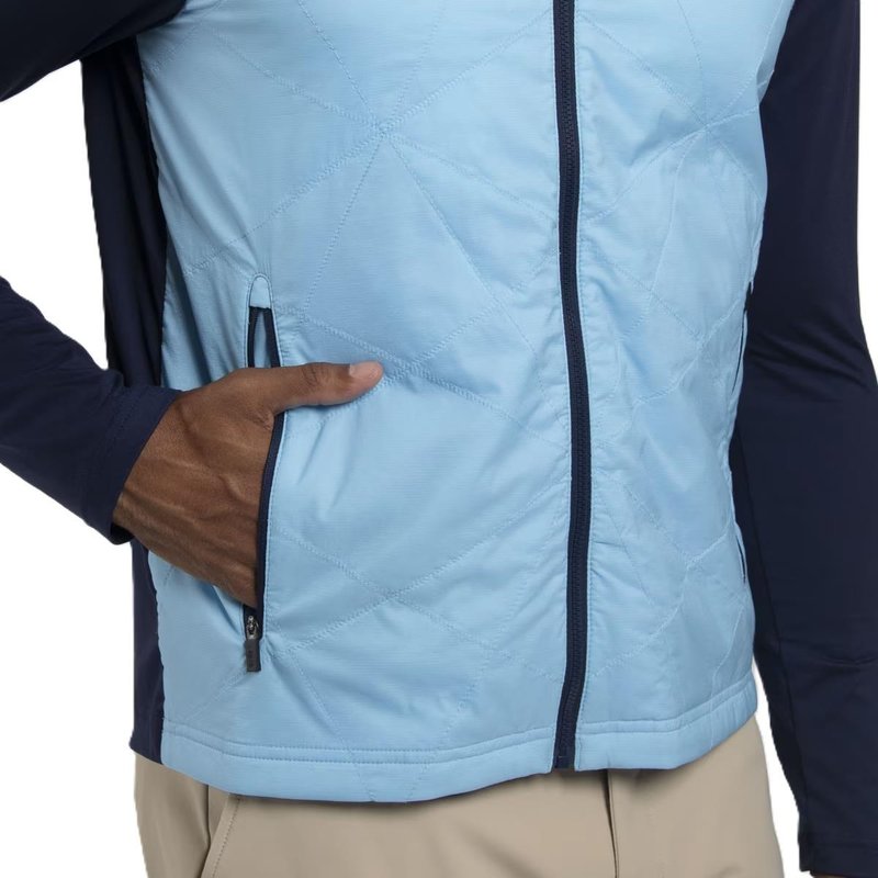KJUS Retention pánska bunda, atlanta blue/poolside