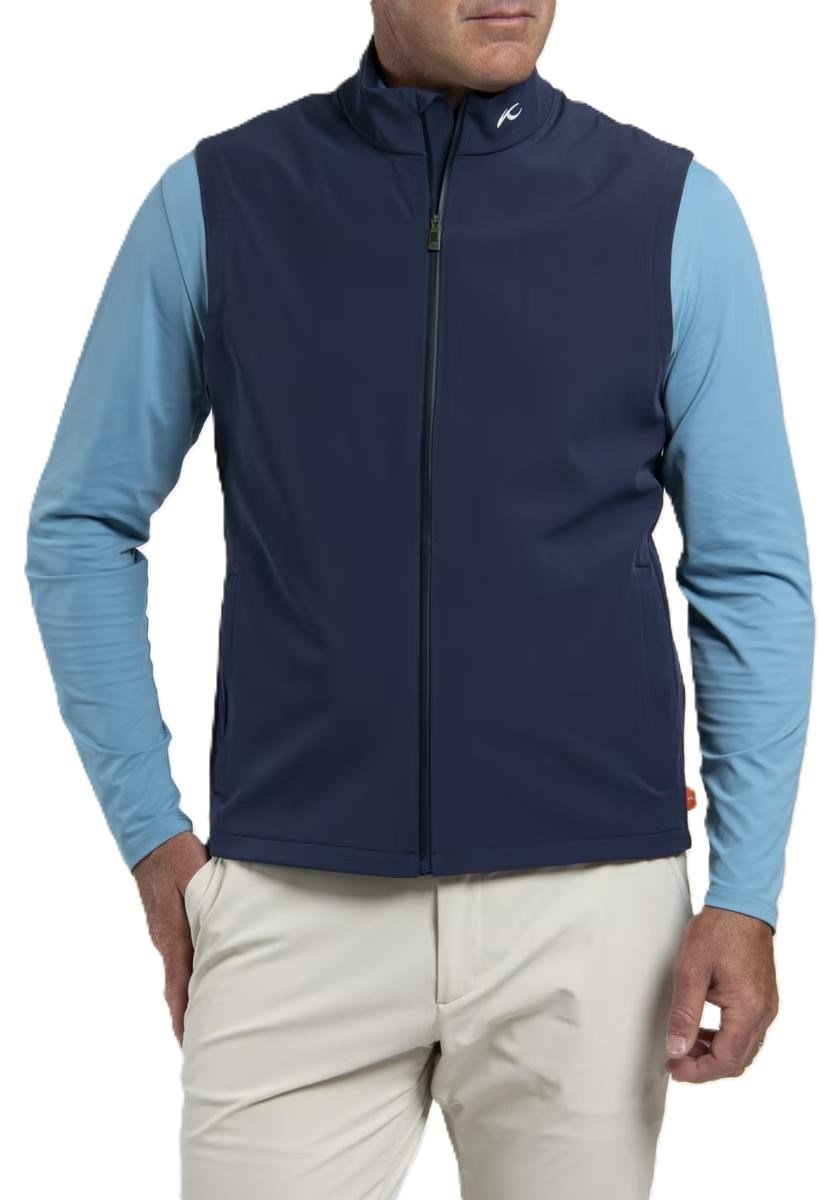 KJUS Downswing Wind pánska vesta, atlanta blue