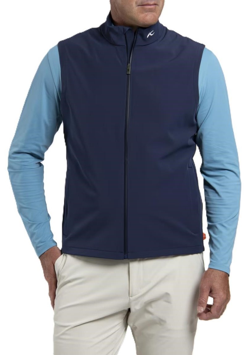 KJUS Downswing Wind pánska vesta, atlanta blue