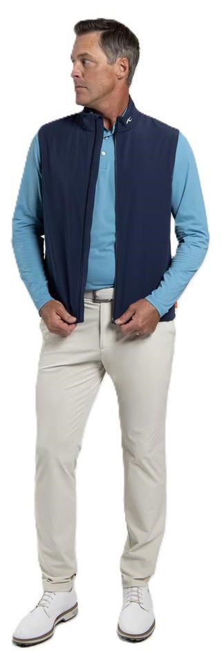KJUS Downswing Wind pánska vesta, atlanta blue