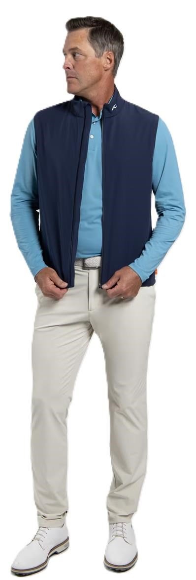 KJUS Downswing Wind pánska vesta, atlanta blue