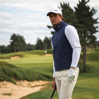 KJUS Downswing Wind pánska vesta, atlanta blue