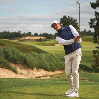 KJUS Downswing Wind pánska vesta, atlanta blue