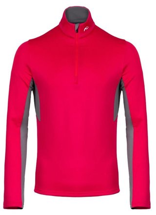 KJUS Hydraulic Midlayer Half-Zip pánska mikina, rhubarb/pewter