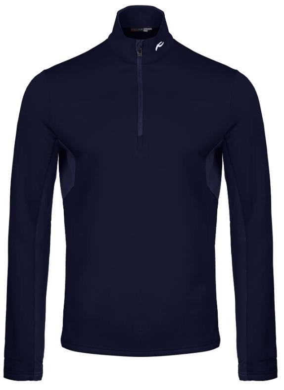 KJUS Hydraulic Midlayer Half-Zip pánska mikina, atlanta blue