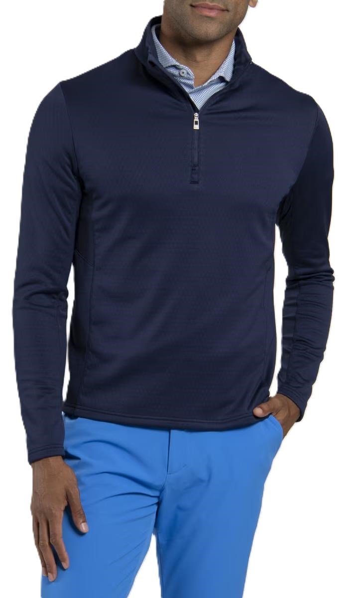 KJUS Hydraulic Midlayer Half-Zip pánska mikina, atlanta blue