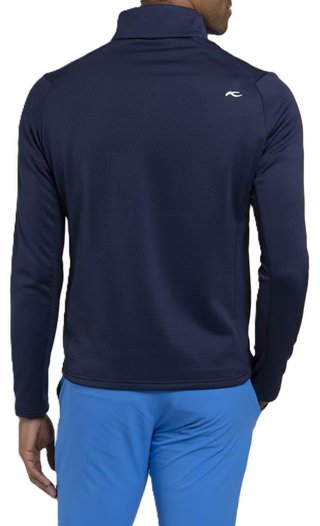 KJUS Hydraulic Midlayer Half-Zip pánska mikina, atlanta blue