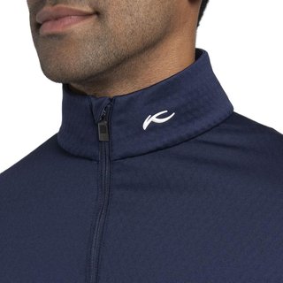 KJUS Hydraulic Midlayer Half-Zip pánska mikina, atlanta blue