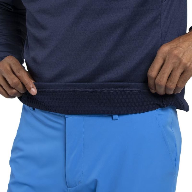 KJUS Hydraulic Midlayer Half-Zip pánska mikina, atlanta blue