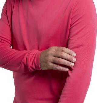 KJUS Kallen Hooded pánska mikina, rhubarb