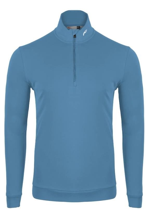 KJUS Kallen Half-Zip pánska mikina, atlas blue
