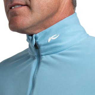 KJUS Kallen Half-Zip pánska mikina, atlas blue