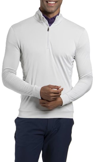 KJUS Kallen Half-Zip pánska mikina, alloy