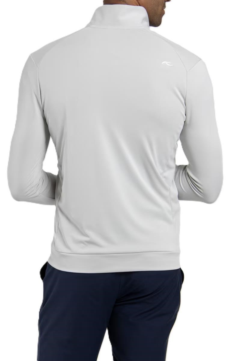 KJUS Kallen Half-Zip pánska mikina, alloy