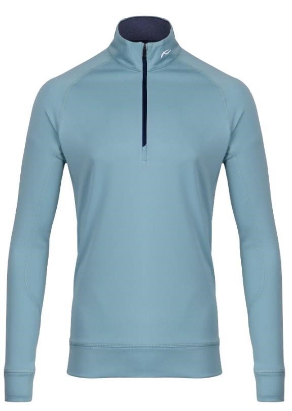 KJUS Keano Half-Zip pánska mikina, riverbank/atlanta blue