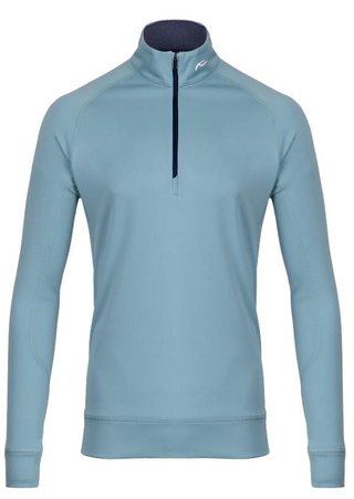 KJUS Keano Half-Zip pánska mikina, riverbank/atlanta blue