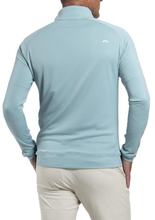 KJUS Keano Half-Zip pánska mikina, riverbank/atlanta blue