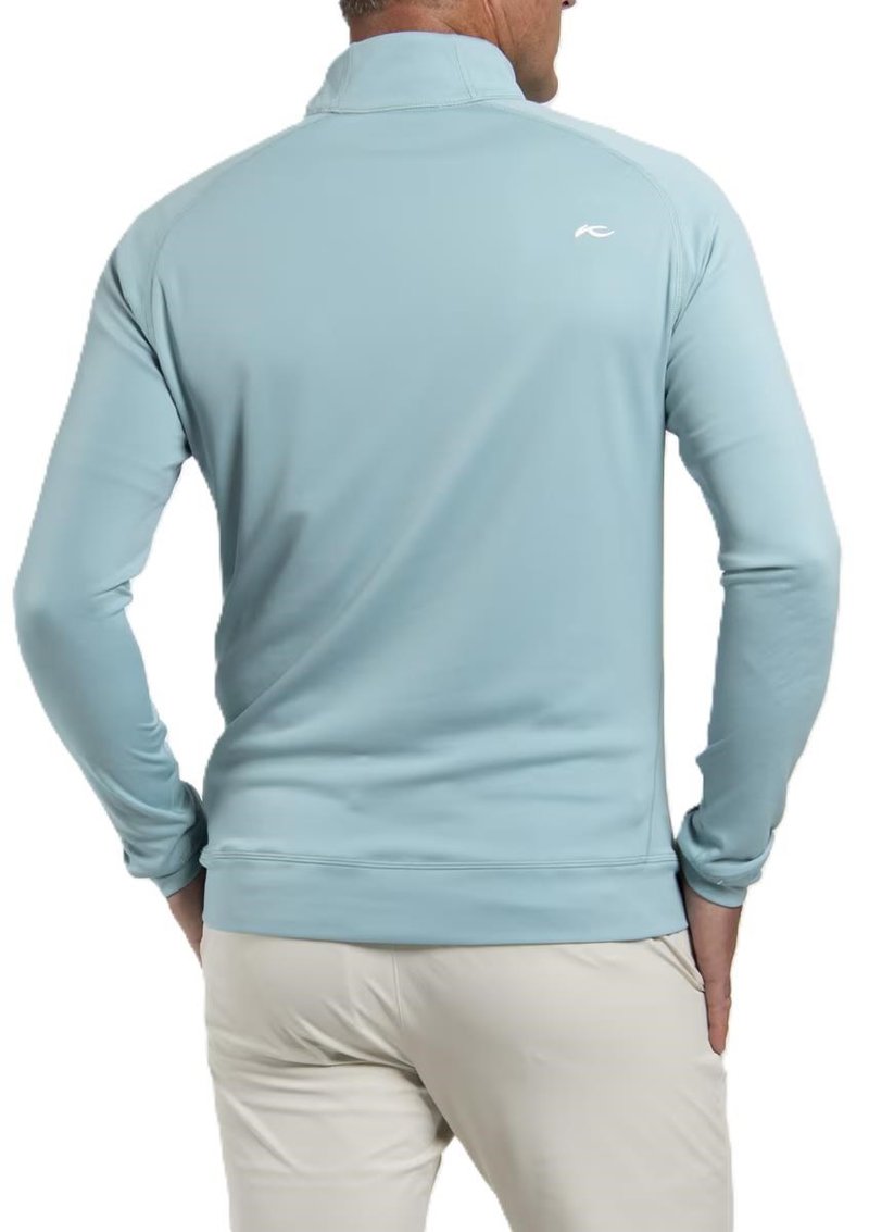 KJUS Keano Half-Zip pánska mikina, riverbank/atlanta blue