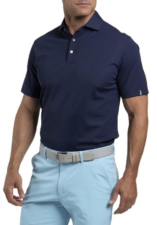 KJUS Cool Point pánske polo, atlanta blue