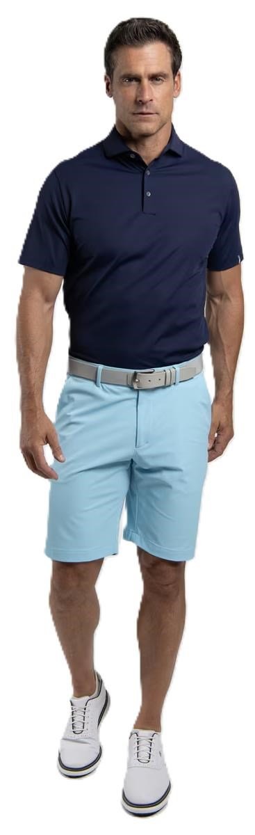 KJUS Cool Point pánske polo, atlanta blue