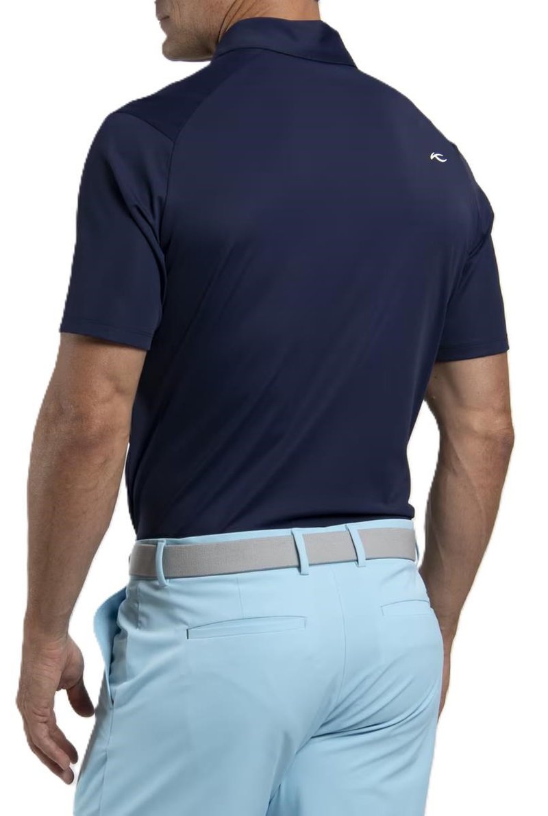 KJUS Cool Point pánske polo, atlanta blue