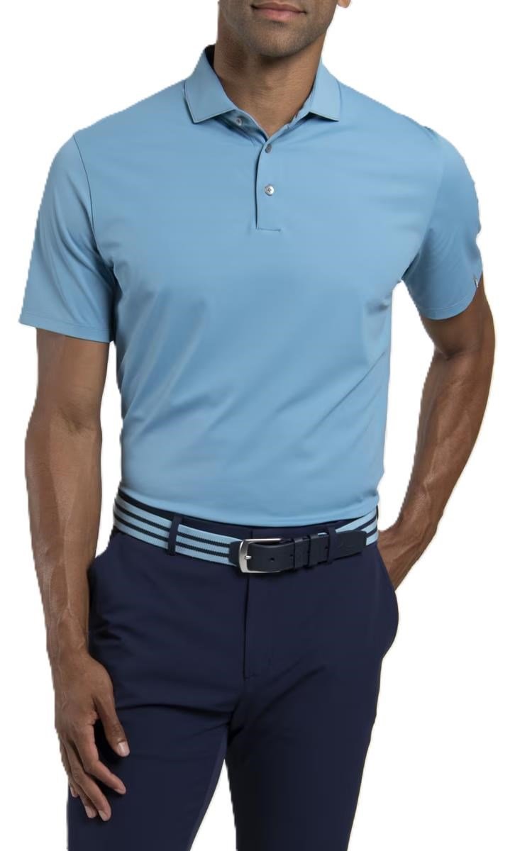KJUS Cool Point pánske polo, atlas blue